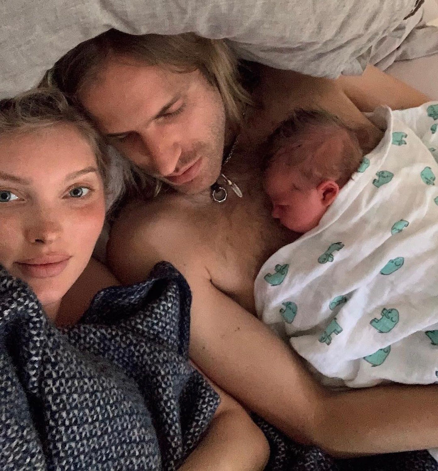 Little Angel Supermodel Elsa Hosk Welcomes Daughter Tuulikki Joan Happiest Day Of My Life