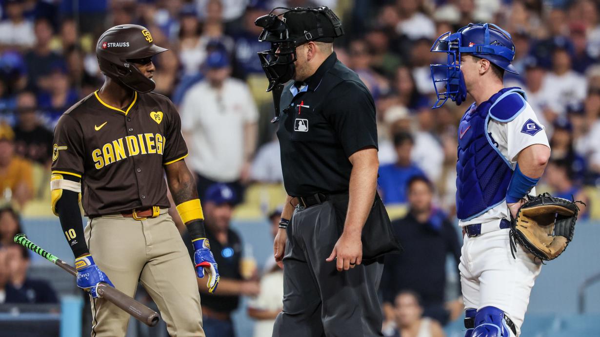 Heated Padres-Dodgers series moves south with increased police presence after Game 2 fireworks, Dave Roberts-Manny Machado ball drama