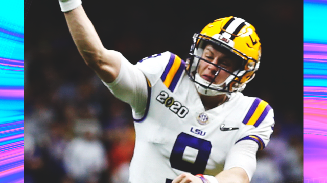 LSU QB Joe Burrow breaks single-season passing TD record