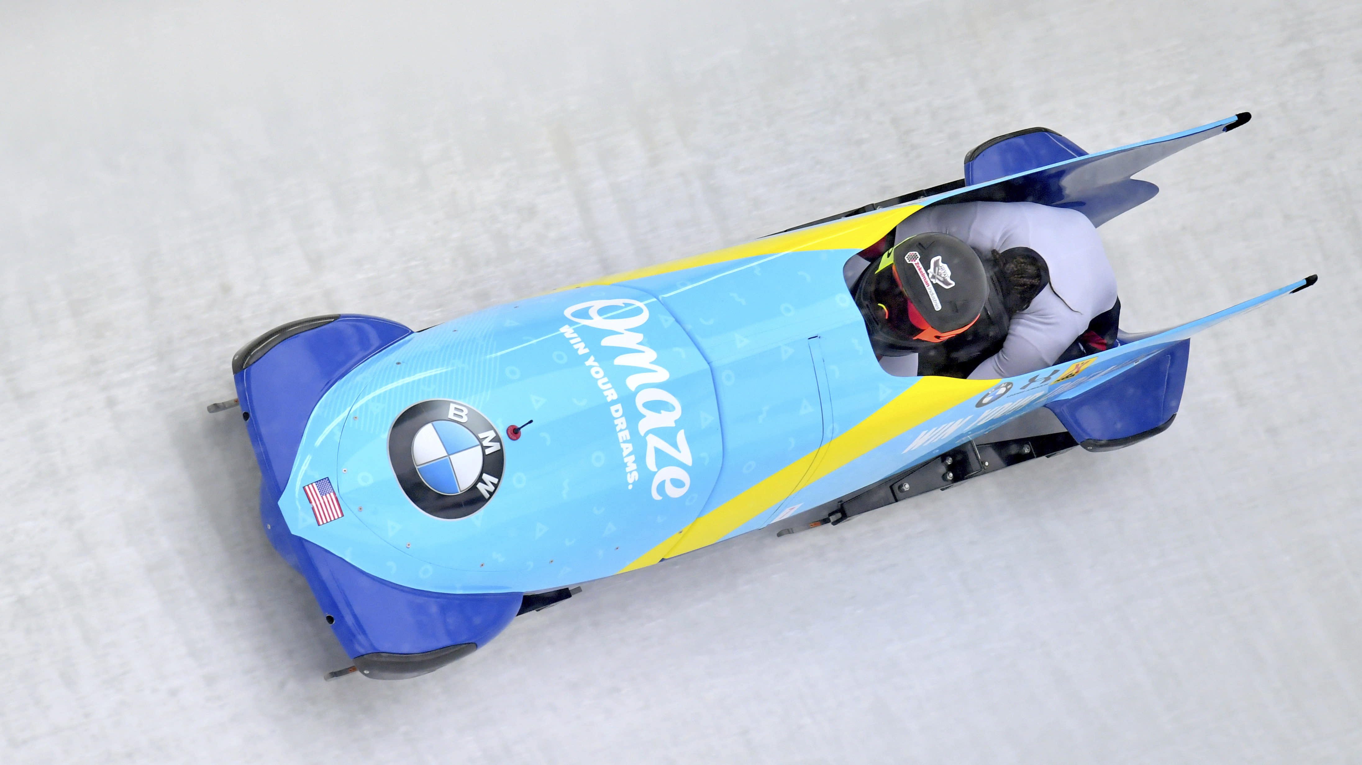 Humphries of US atop World Cup women's bobsled standings