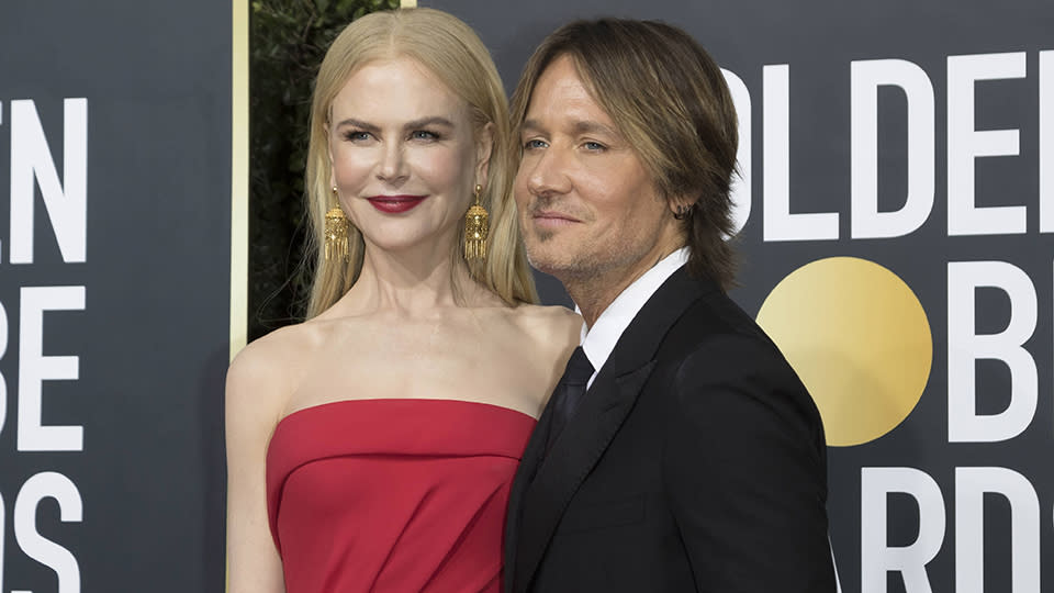 Nicole Kidman and Keith Urban gave a rare look to their children at the Golden Globes