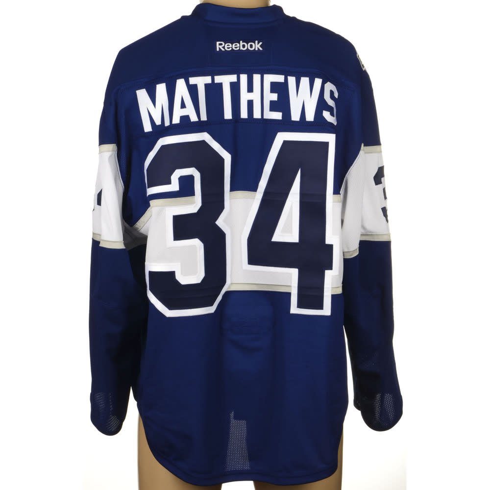 Auston Matthews' game-worn jersey sells 