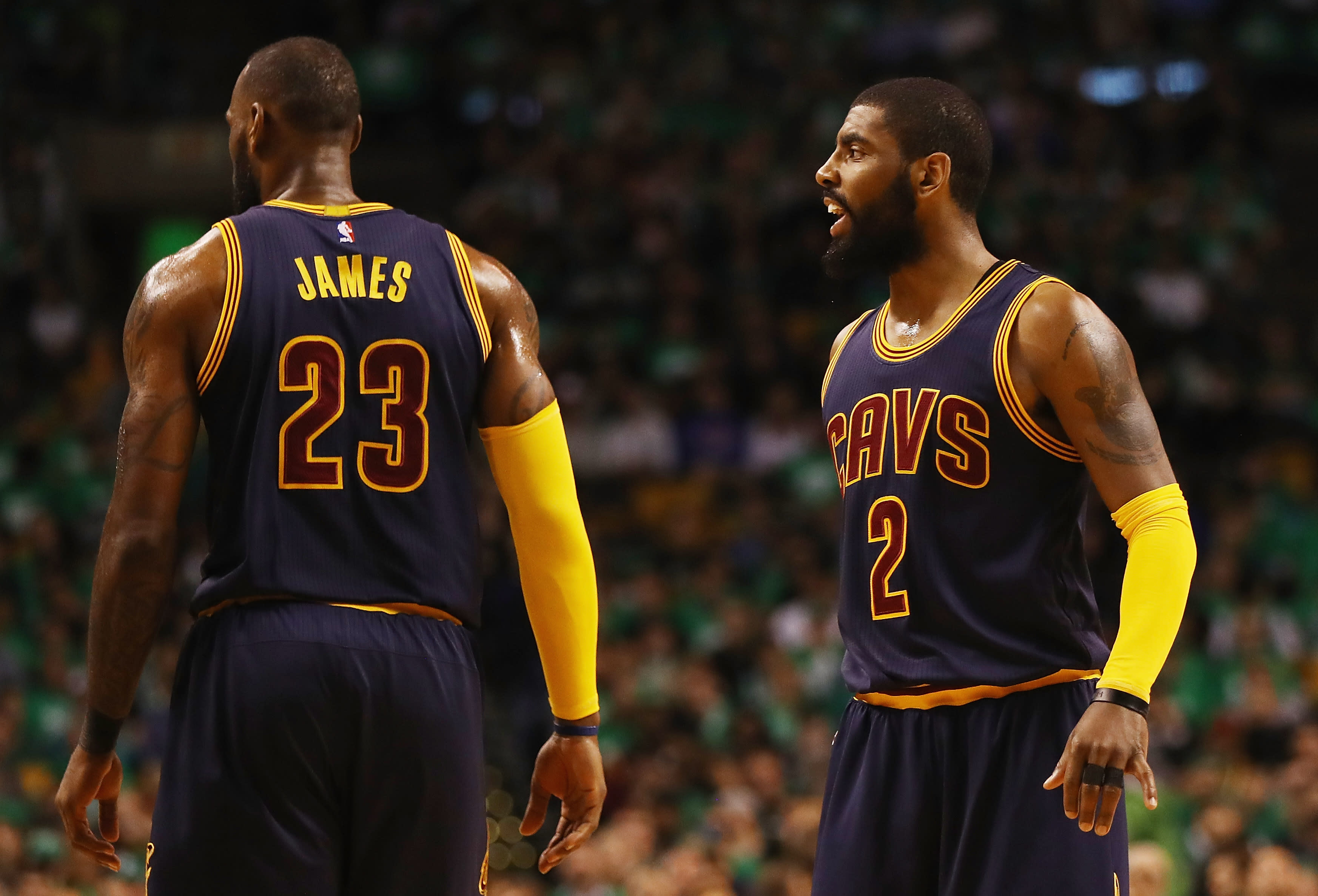 Kyrie Irving Threw Shade at LeBron James and Cavaliers in Icy ESPN First Take Interview3491 x 2375