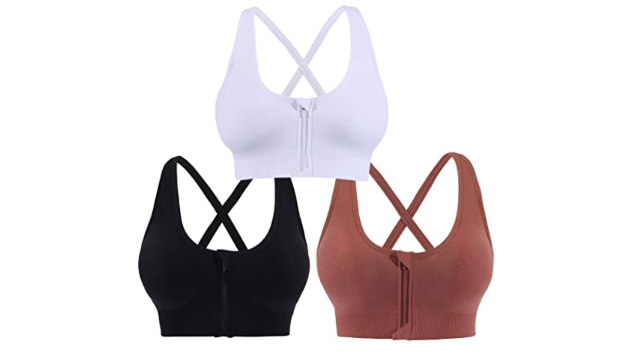 white sports bras – Yvette