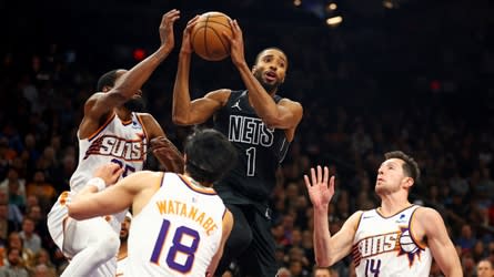 Nets hold on for 116-112 win over Suns