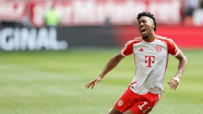 AFP - Bayern Munich and France winger Kingsley Coman is set to miss "several weeks", including Wednesday's Champions League quarter-final against Arsenal after injuring a leg in a 2-0