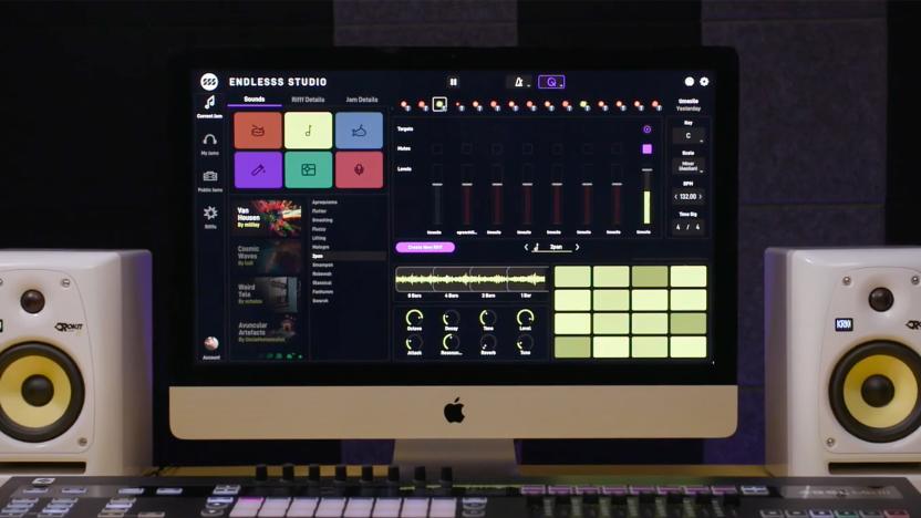 Endlesss Studio music collaboration software for the Mac desktop