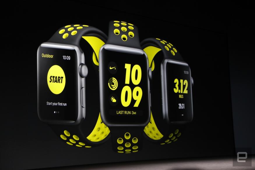 Más lealtad Me preparé Apple and Nike have made a special edition Watch Series 2 | Engadget