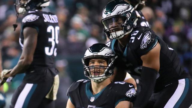 Eagles to wear home uniforms vs. Saints because of golf bet