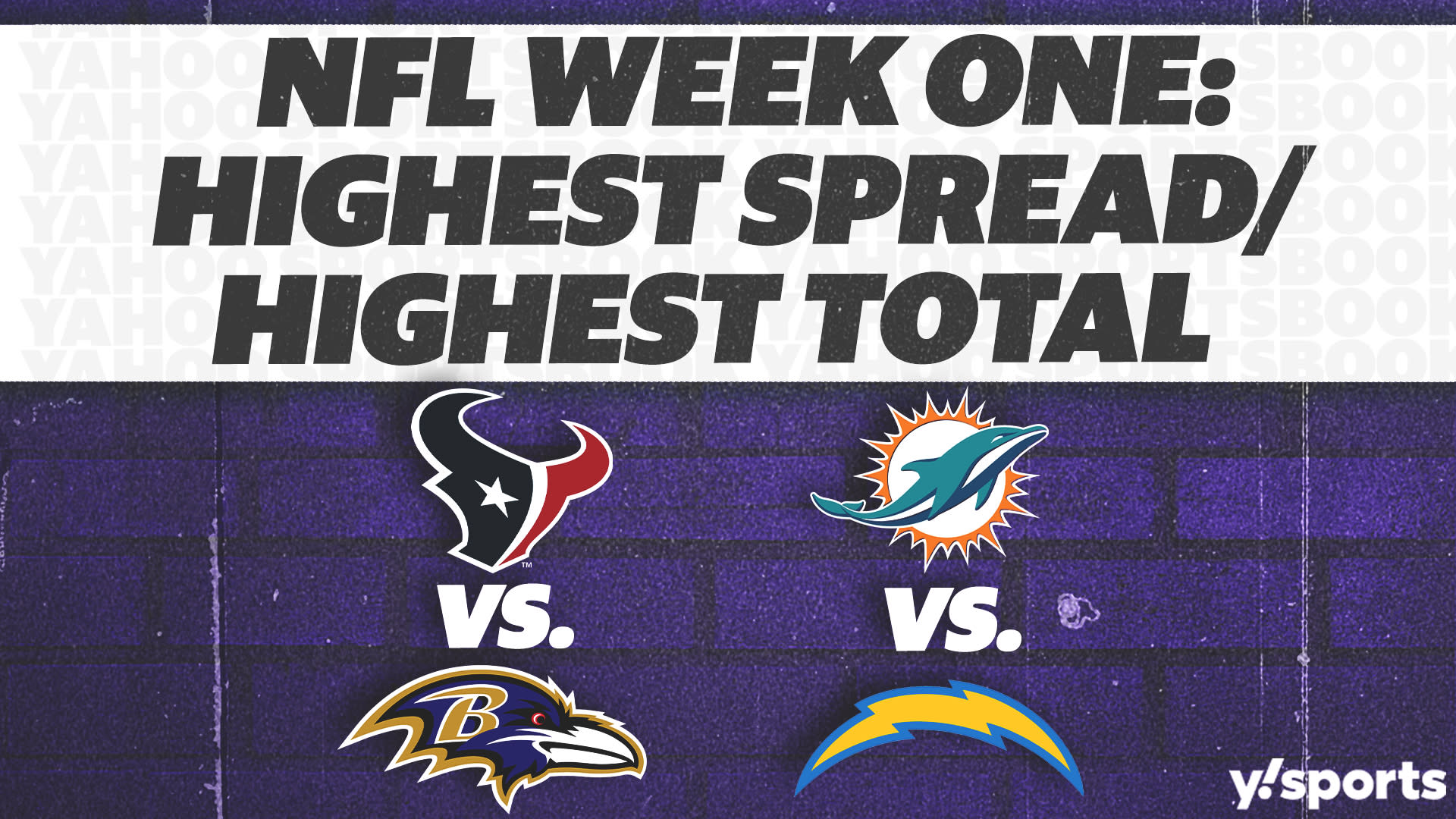 NFL Week 1: 5 Best Bets Against the Spread