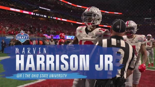2024 NFL Draft Highlights: Marvin Harrison, Jr. – WR, Ohio State