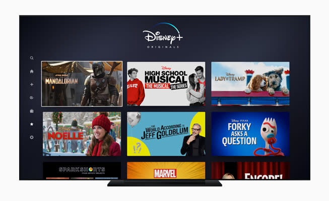 Disney+ on Apple TV