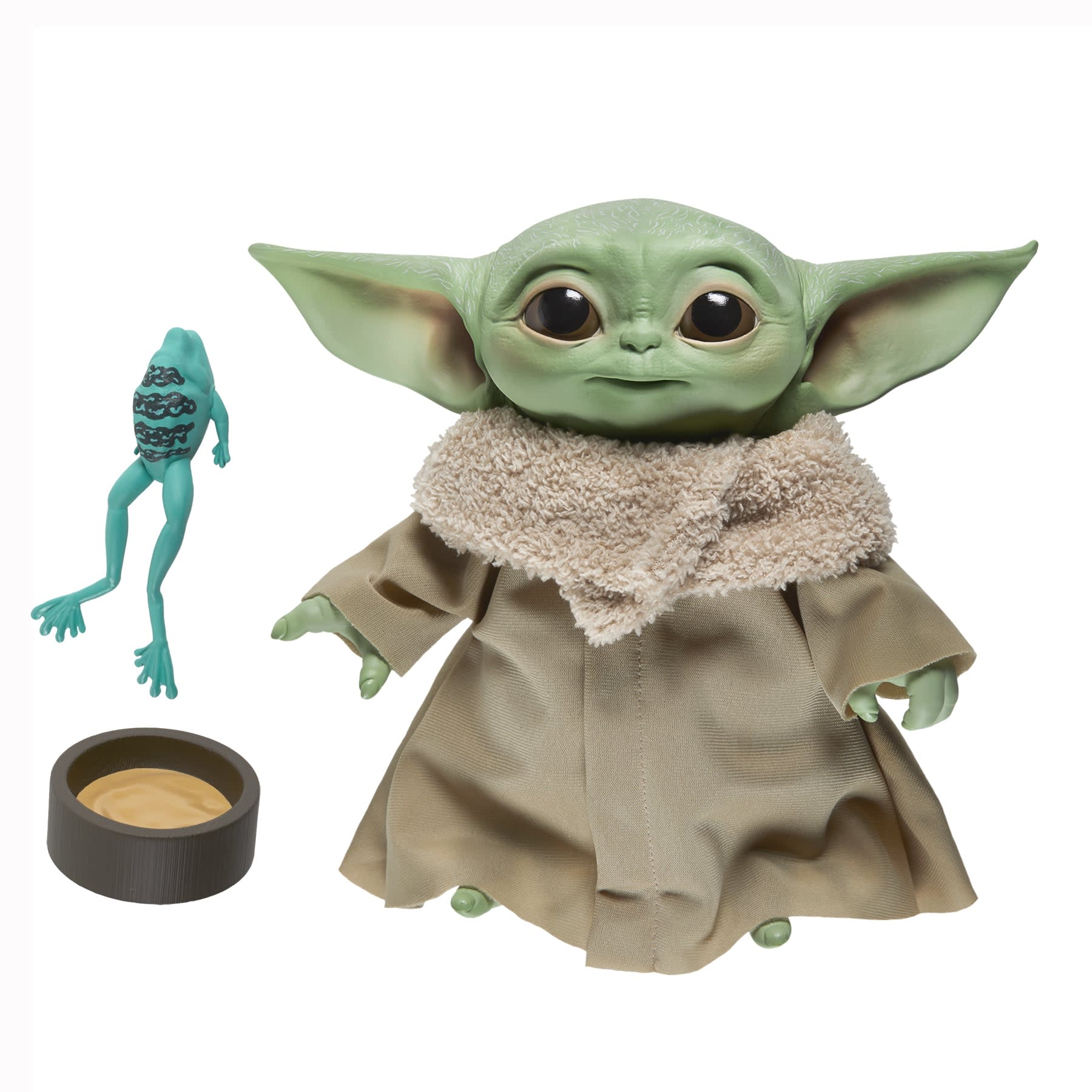 Hasbro Is Releasing A Baby Yoda Talking Plush In May And The Force Is Adorable With This One