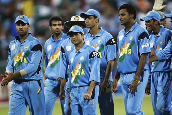 Evolution of India's World Cup jerseys 
