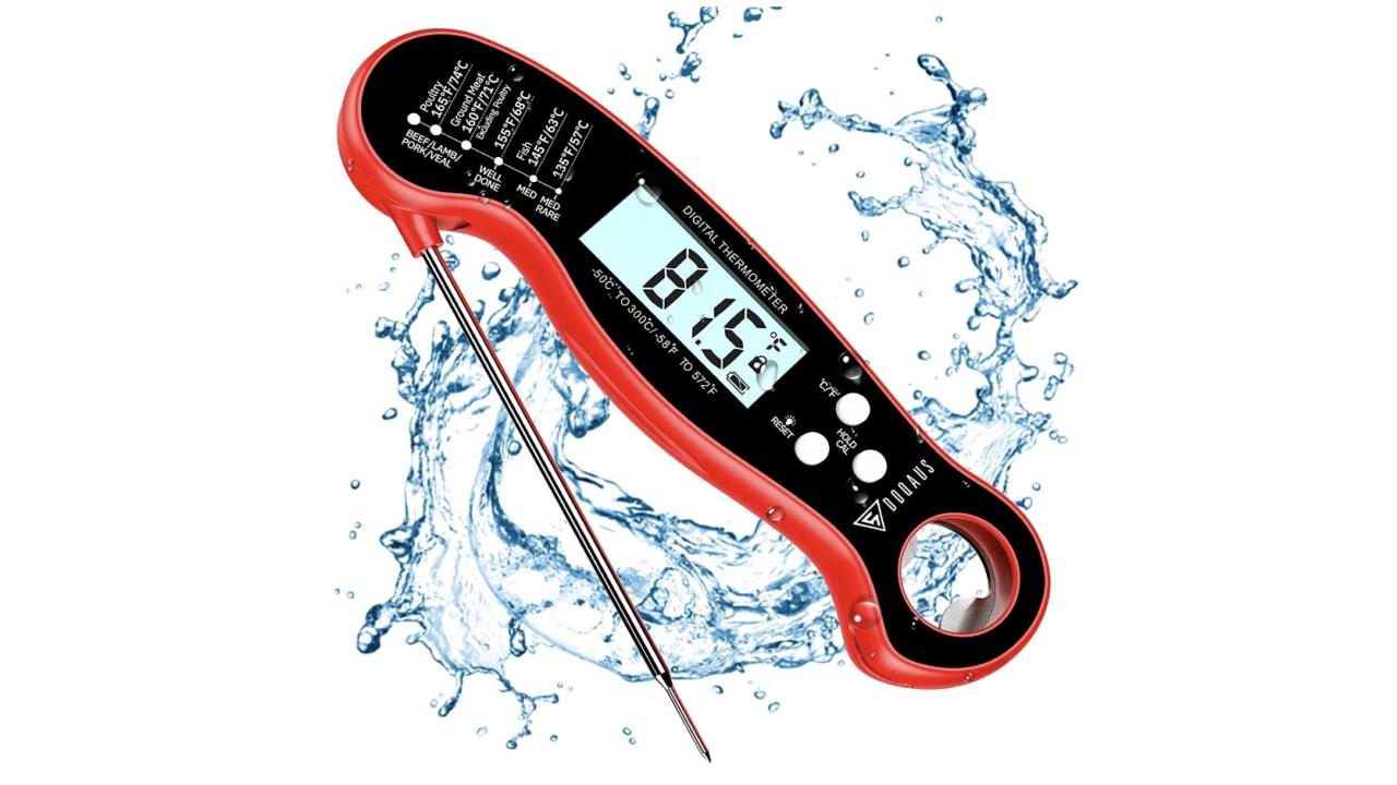 Digital Food Thermometer, Wild About Bread™ Logo