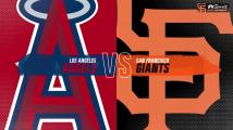 Giants can't break through late, lose second straight game to Angels
