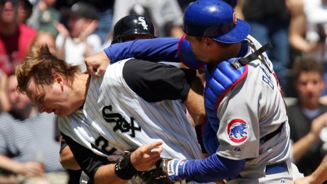 Crosstown Classic moments: Cubs' Michael Barrett punches White Sox' AJ Pierzynski