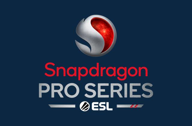 The logo for the Snapdragon Pro Series mobile esports league.