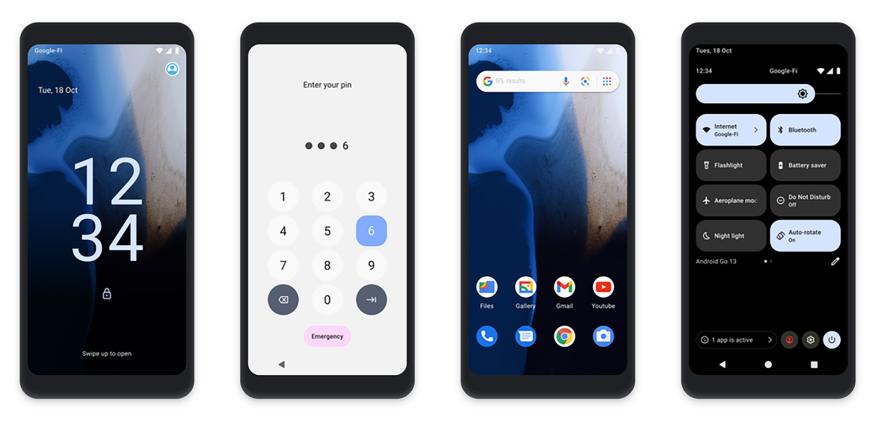 Android 13 Go Edition es oficial, Material You para teléfonos básicos