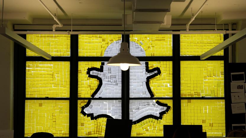 An image of the Snapchat logo created with Post-it notes is seen in the windows of Havas Worldwide at 200 Hudson Street in lower Manhattan, New York, U.S., May 18, 2016, where advertising agencies and other companies have started what is being called a "Post-it note war" with employees creating colorful images in their windows with Post-it notes. REUTERS/Mike Segar     TPX IMAGES OF THE DAY     