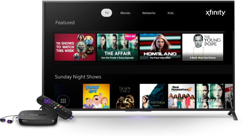 Xfinity TV app on Roku