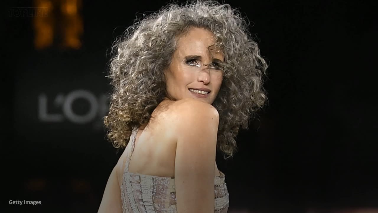 Andie MacDowell adopte à son tour cet accessoire make-up ultra tendance