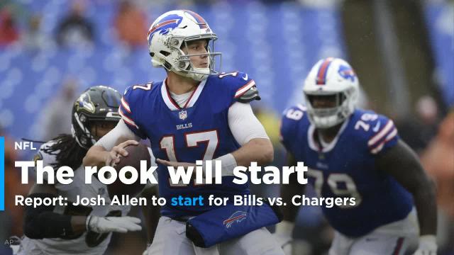 Report: Josh Allen will start for the Bills against the Chargers