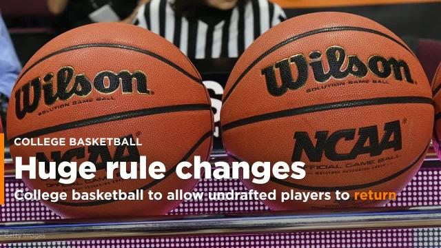 NCAA passes massive rule changes for college basketball