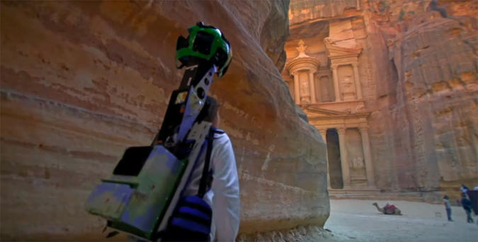 Paséate por la milenaria Jordania gracias a Google Street View