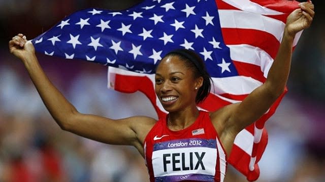 Allyson Felix talks about reaching her dreams