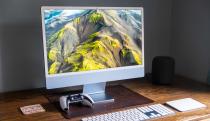 Review photos of the 2023 Apple iMac with a 24-inch screen and the M3 chip.