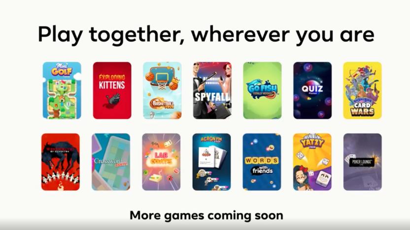 Facebook allows multiplayer gaming within Messenger video calls. 