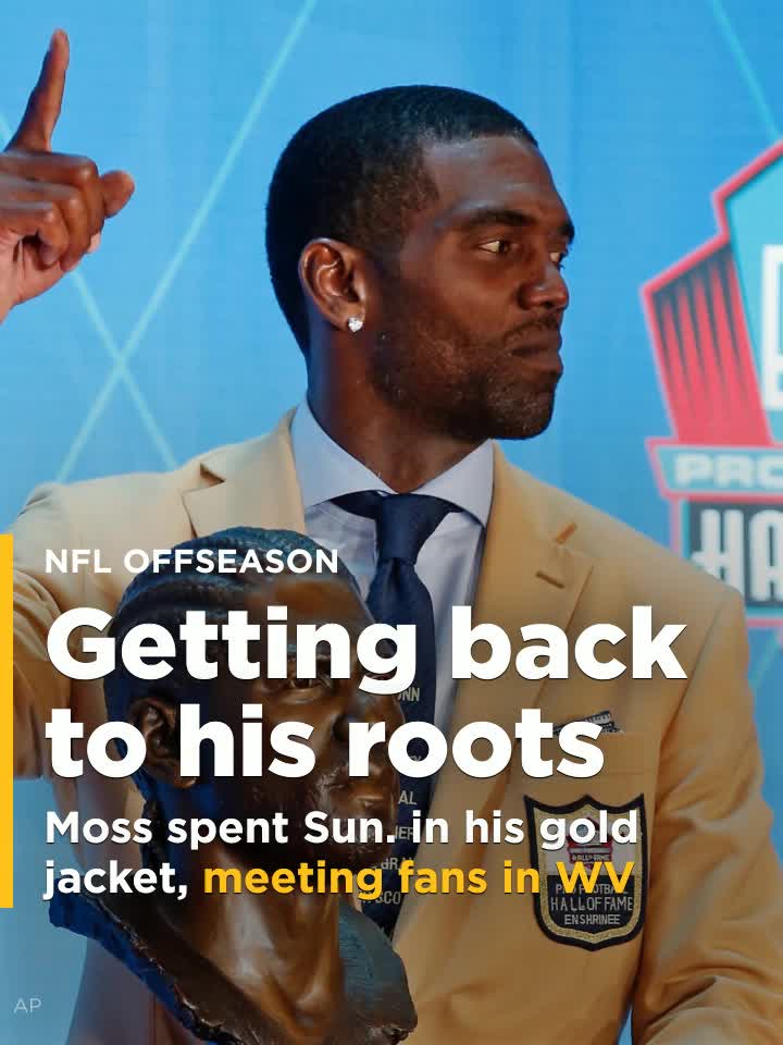 Randy Moss is a first ballot Hall of Famer becoming Raiders 26th enshrinee  - Silver And Black Pride