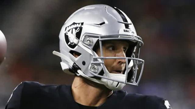 Raiders QB Nathan Peterman goes on IR with elbow injury