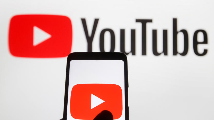 UKRAINE - 2021/01/05: In this photo illustration, a YouTube logo seen displayed on a smartphone. (Photo Illustration by Pavlo Gonchar/SOPA Images/LightRocket via Getty Images)