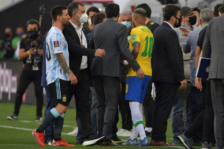 Uproar as Brazil v Argentina clash abandoned following ...