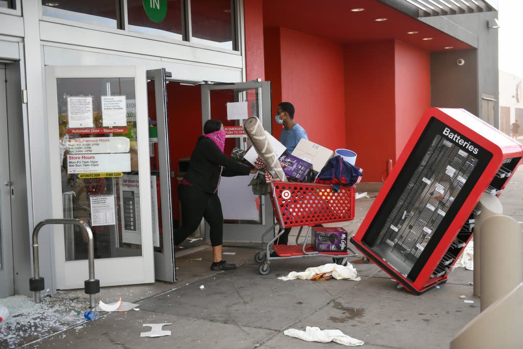 Minneapolis Target Looted During Protests Over George Floyd Death