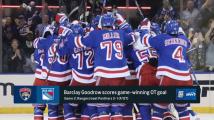 Rangers-Panthers series tied at 1 after heroics by Barclay Goodrow