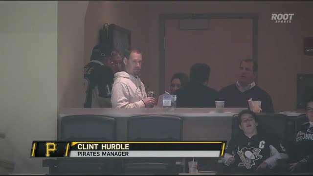 Clint Hurdle at Penguins game