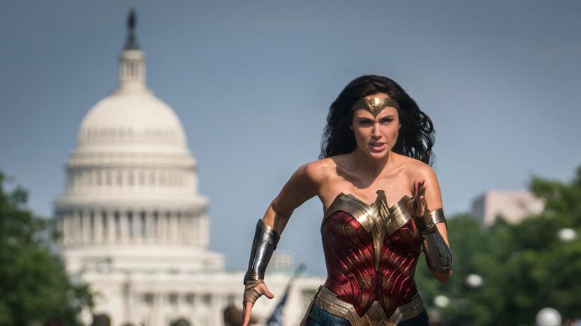 'Wonder Woman 1984' Capitol Building scene in Washington, DC