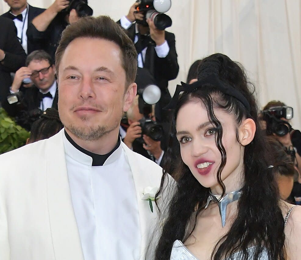 Elon Musk Shared a Rare Family Photo With Grimes, and Baby X Æ A-XII