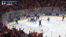 Arturs Silovs with a Spectacular Goalie Save from Edmonton Oilers vs. Vancouver Canucks