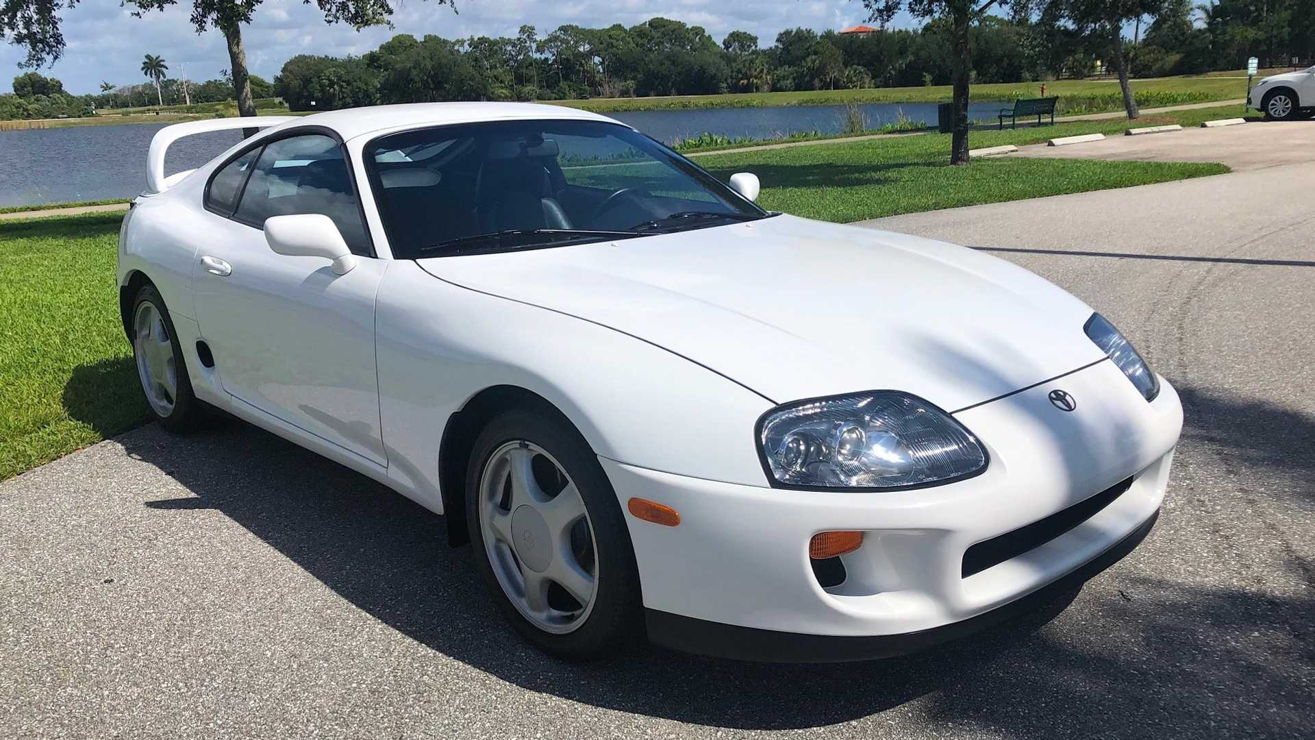 Mk4 Supra Twin Turbo With Ultra Low Mileage Up For Sale