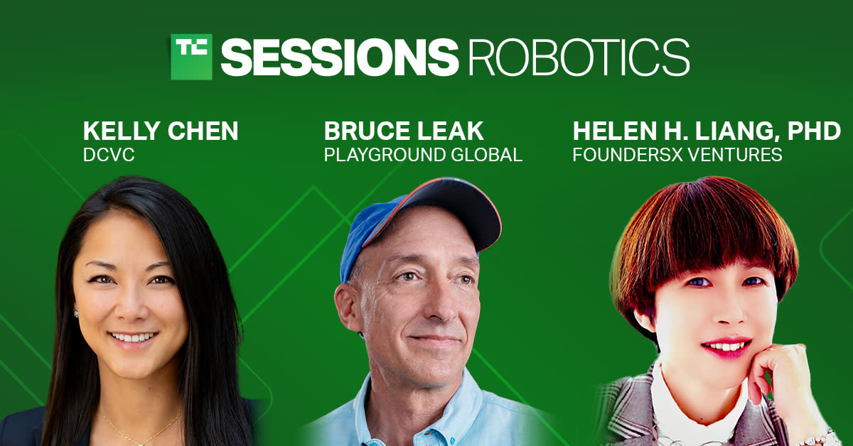 DCVC, Playground Global and FoundersX Ventures will discuss automation investments at TC Sessions: Robotics - Image