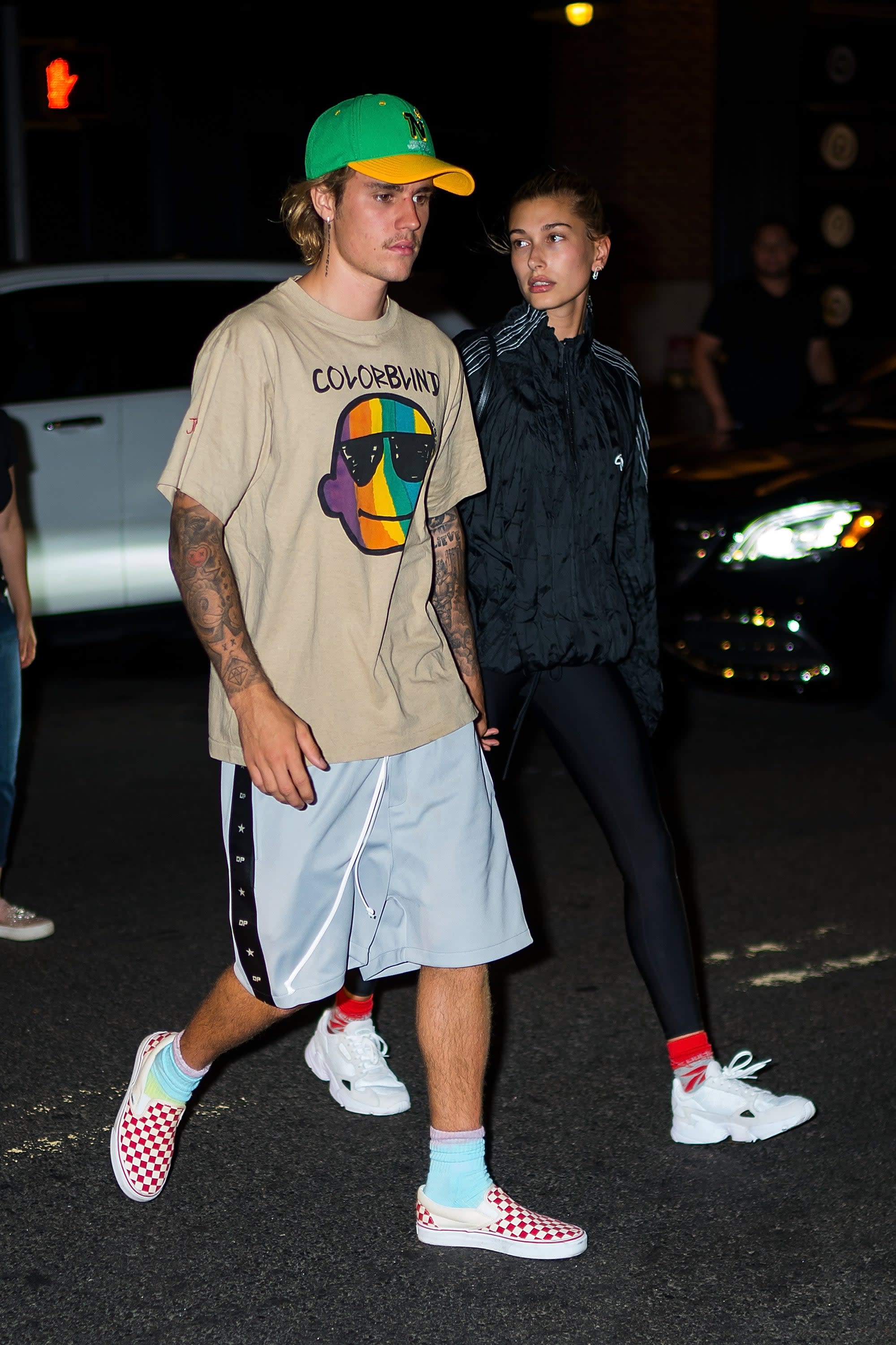 justin bieber red vans