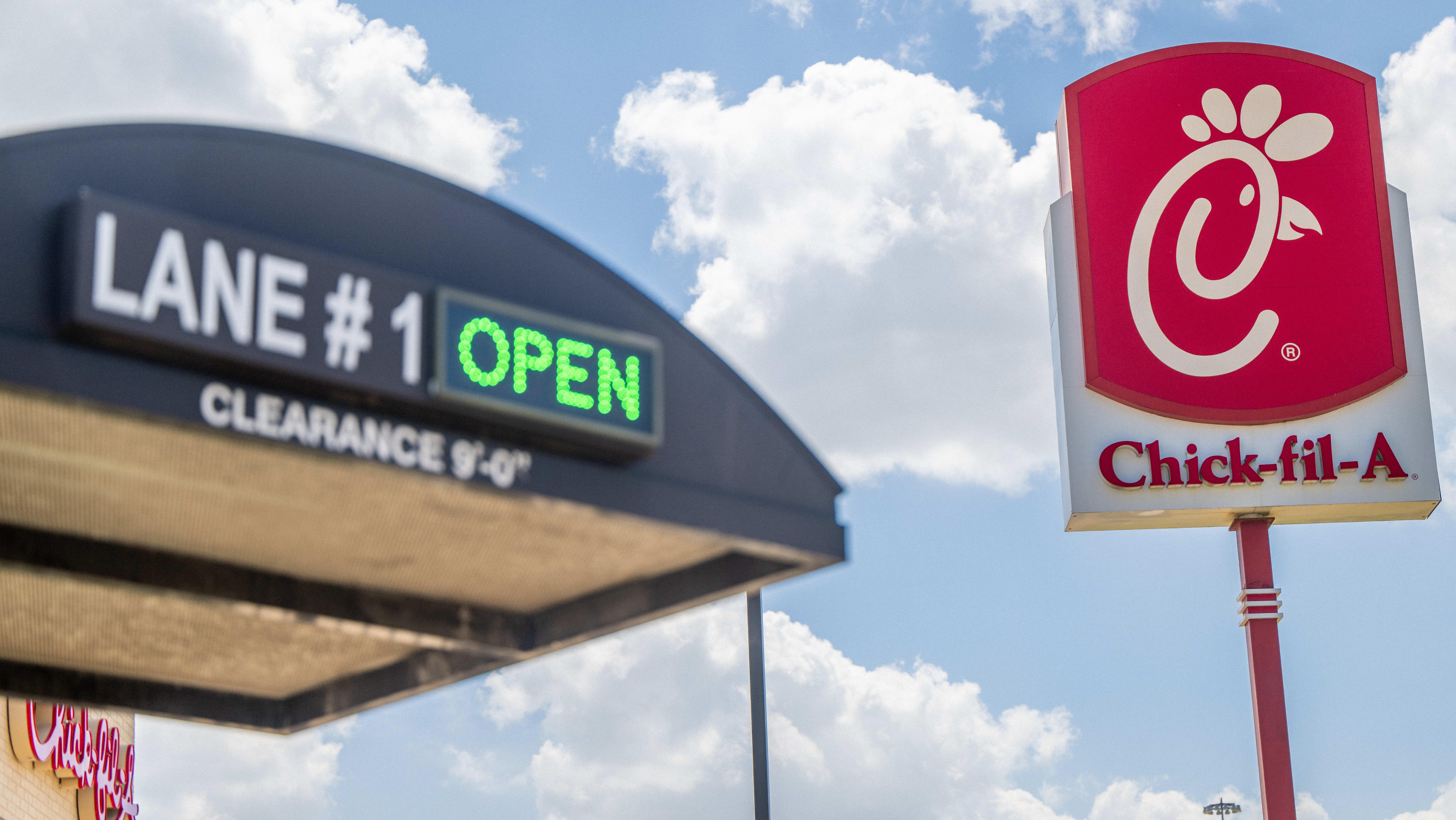 Mobile Thru: A drive-thru lane for mobile orders, Chick-fil-A