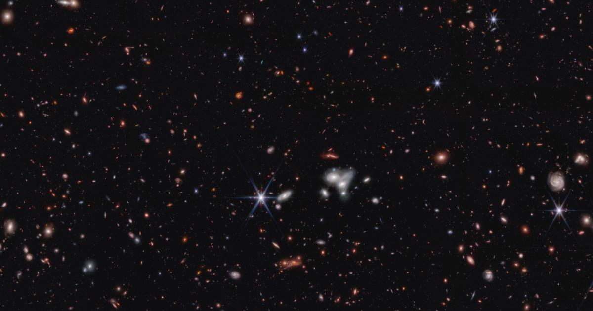 James Webb telescope captures the most distant active supermassive black hole yet