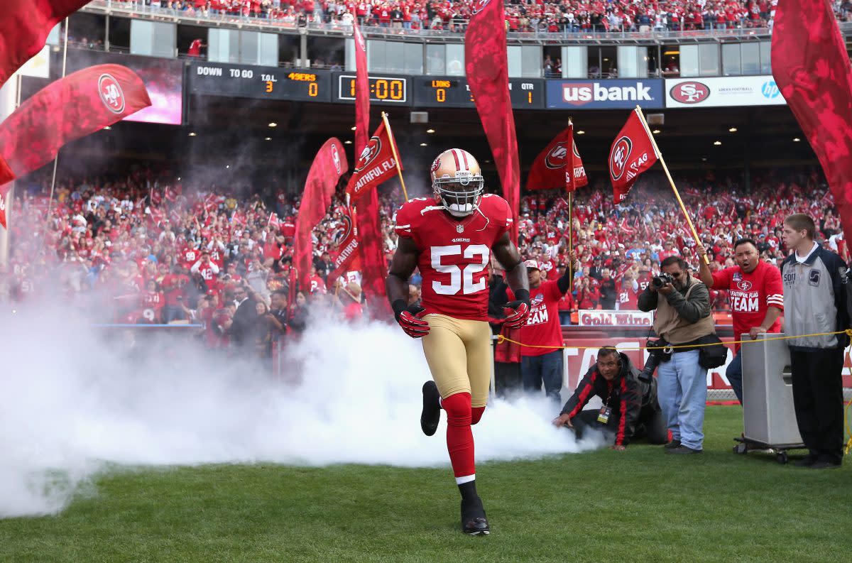 Willis cherishes unbreakable bond with ‘special' 49ers fan base