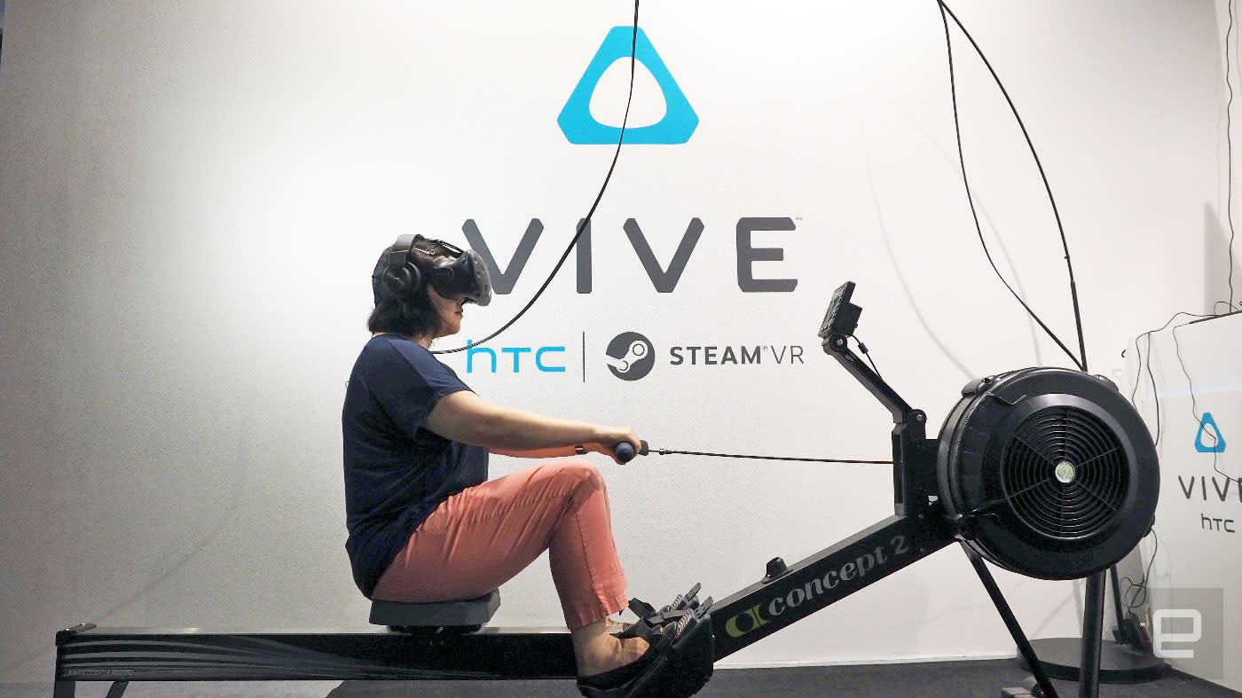 htc vive fitness games