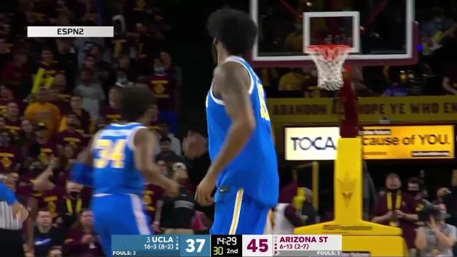 Highlights: Arizona State men’s basketball upsets No. 3 UCLA in triple-overtime thriller, 87-84